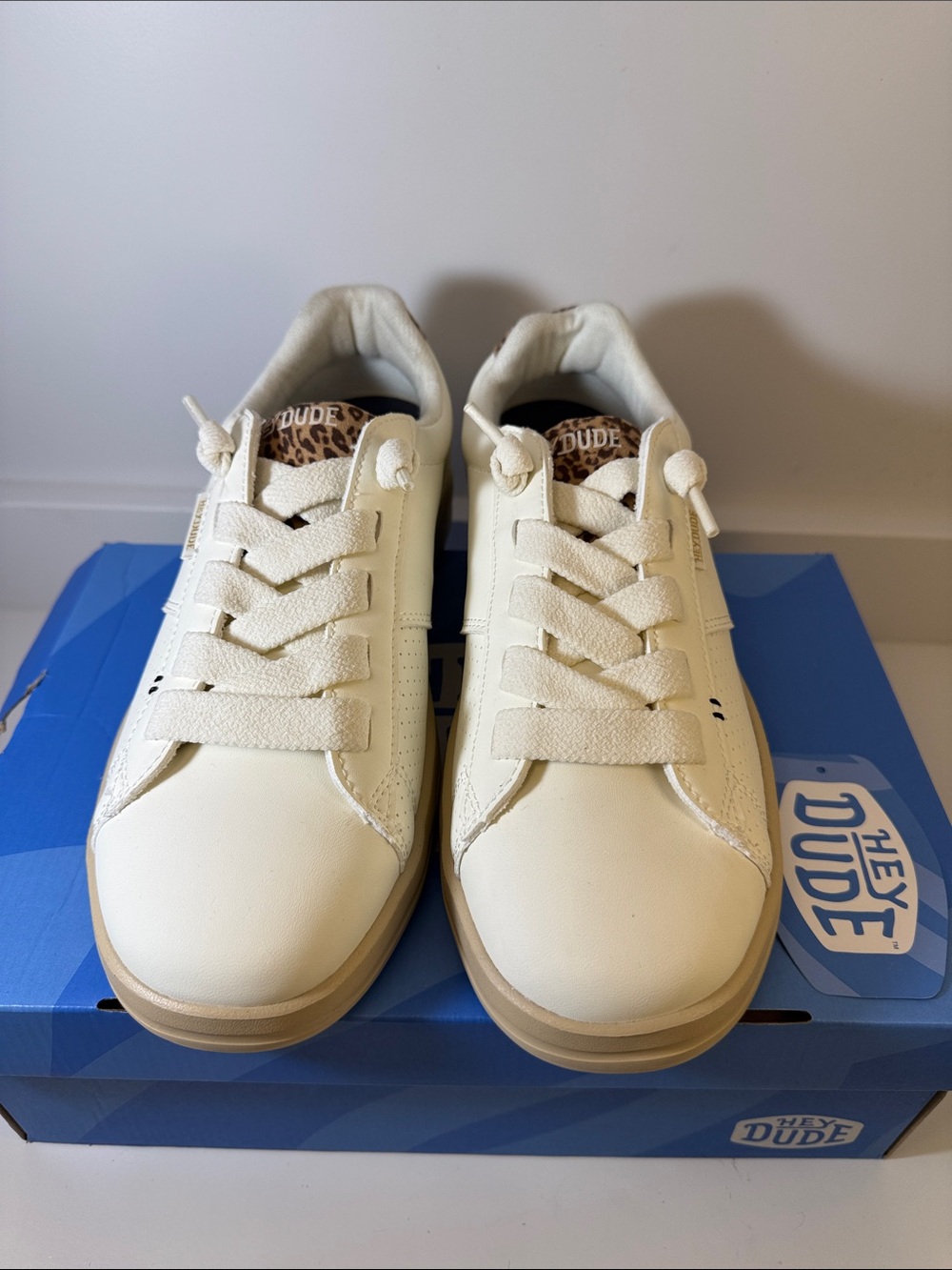 Hey Dude Women’s Karina Duo Classic Cream/Egret Sneakers - Size 11 (Retail $70)